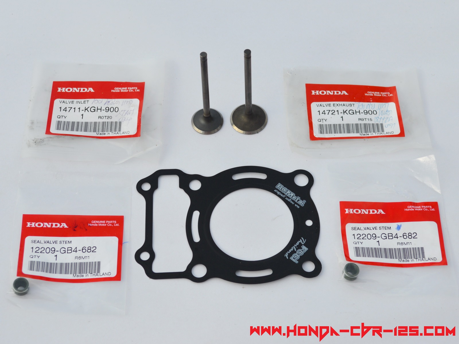 Genuine Honda CBR 125 lifter assy valve chain tensioner assy guide