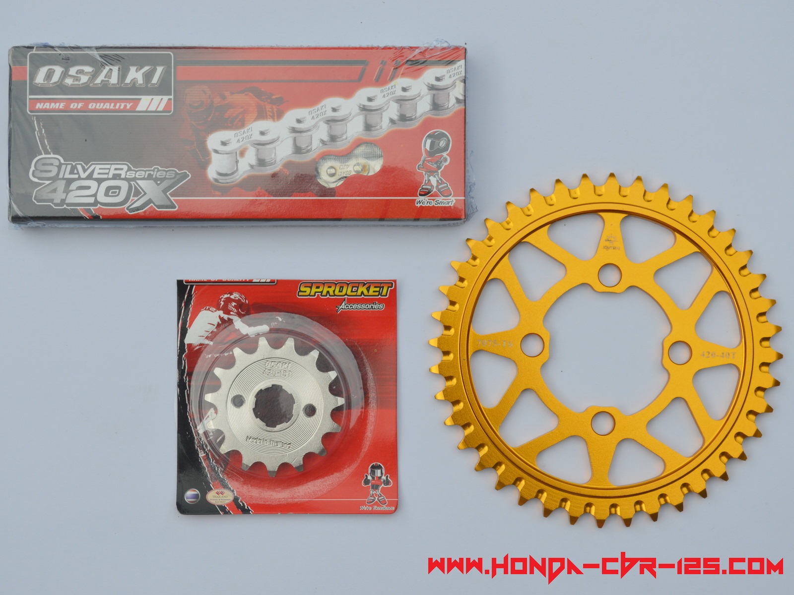Honda cbr 150r chain sprocket hot sale