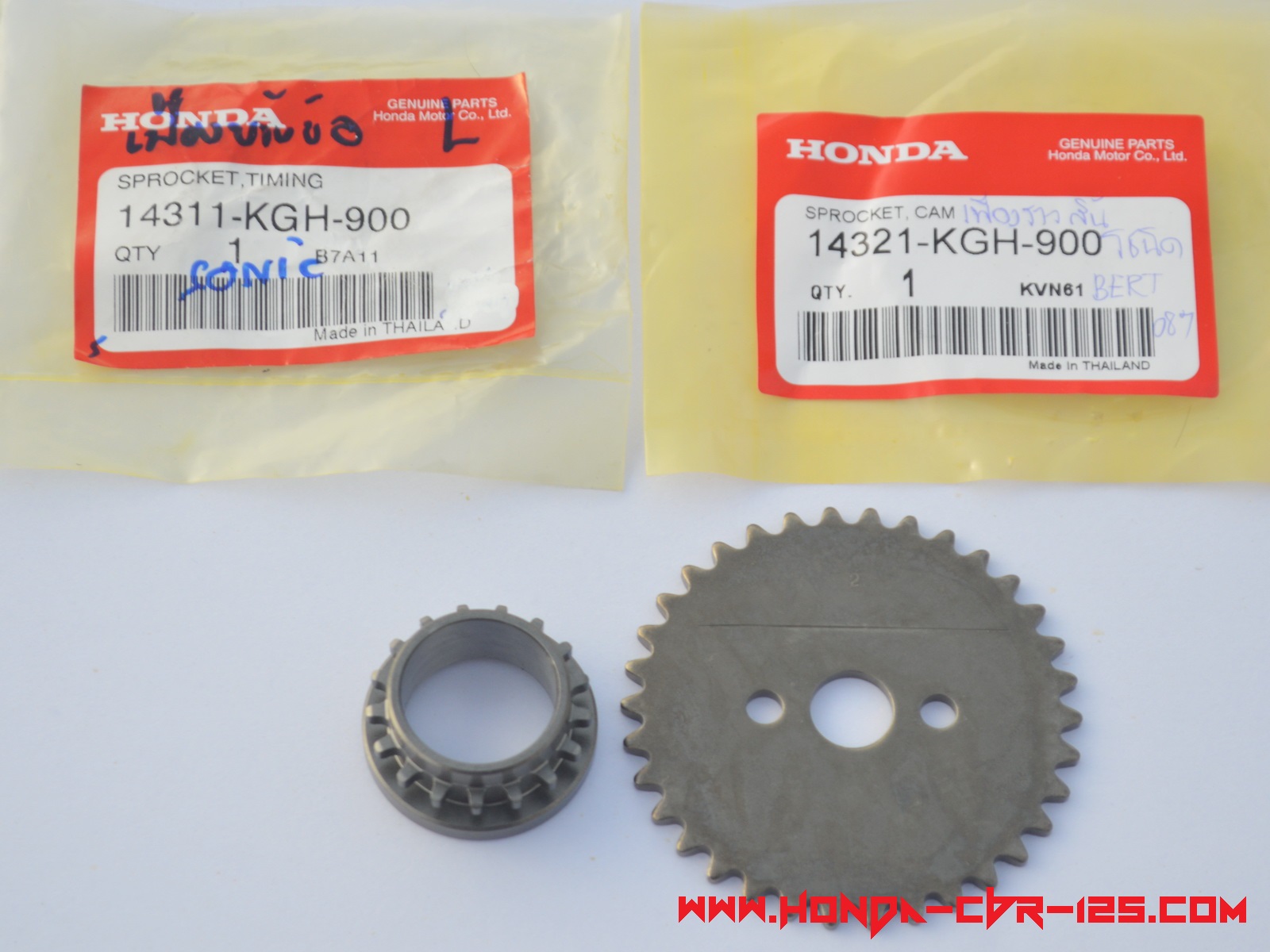 Genuine Honda CBR 125 lifter assy valve chain tensioner assy guide