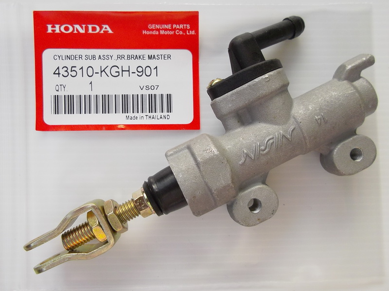 Genuine Honda CBR 125 racing master cylinder kevlar brake pad shoes